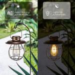 Vintage 7.1”0.72w LED Solar Hanging Lights