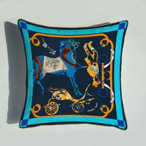 China Customisable Navy Blue White Japanese Cushion Cover Wedding Decor Pillowcase wholesale