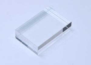 China 0.2mm Rectangular Sapphire Windows Stable Chemical Properties wholesale