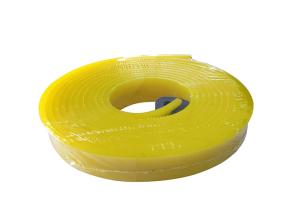 China PU Material 4000mm*9mm 75A Green Screen Printing Squeegee Rubber wholesale