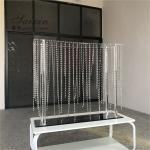 ZT-207 Wedding party decorations crystal acrylic display stand for wedding