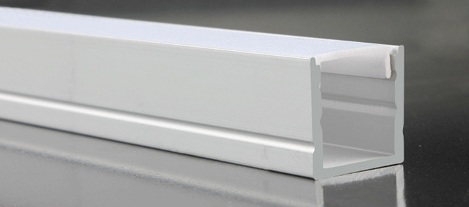 15*15MM Led Strip Channel Diffuser White Aluminium Strip