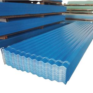 China JIS AISI Galvanized Corrugated Roofing Sheets Plate HDP Steel Color Coated wholesale