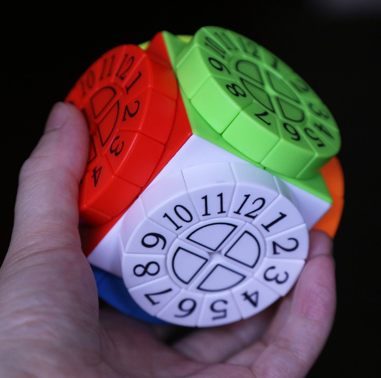 Time Machine Magic Cube Educational Toys OEM Magical Puzzle 85g