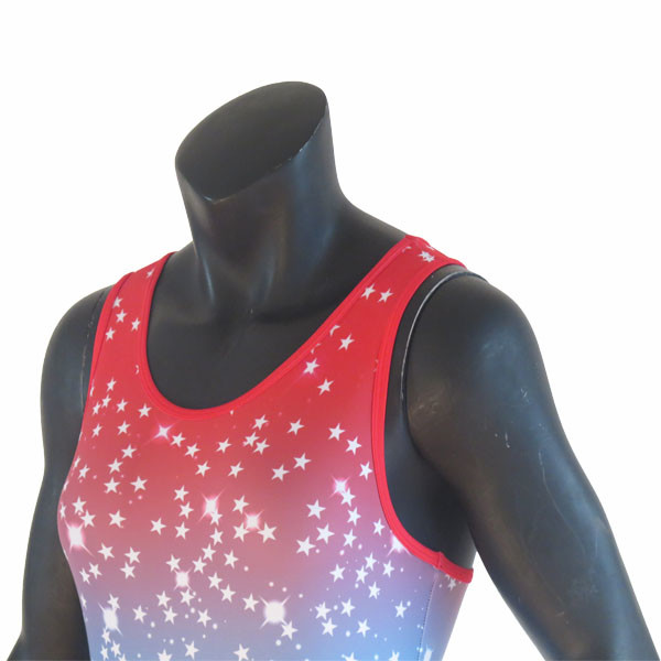 Durable Women'S Cool Gymnastics Leotards / Gymnastics Practice Leotards Multi Colors