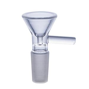 China Hand Blown Glass Water Bong Bowl Slide 14mm Male Jointed wholesale