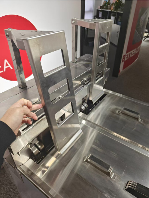 Touchscreen Smart Panel Auto Lift Filtration Two Pots Four Baskets 304SUS Electric Gas Open Chips Fryer