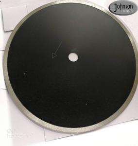 China 350mm Hot Pressed Sintered Continuous Rim Diamond Saw Blade, For Ceramics, Tile and Porcelain wholesale