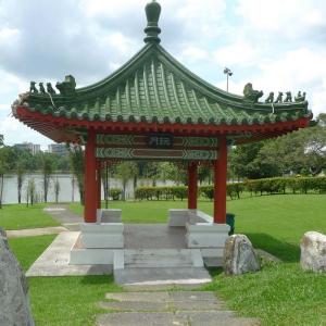 China Hexagonal Wooden Pavilion Gazebo 2.6m Prefab Chinese Small Wooden Garden Gazebo wholesale