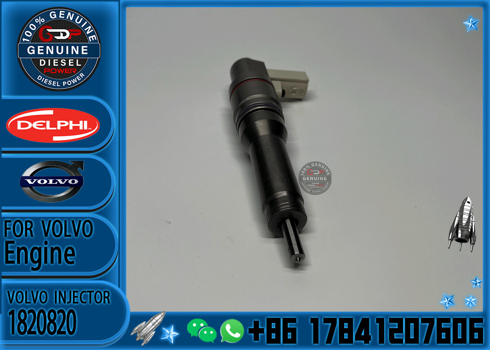 Remanufactuered Common Rail Diesel Fuel Injector Nozzle 1820820 1905002 BEBJ1A00201 BEBJ1A05001 for DAF CF 85 XF105