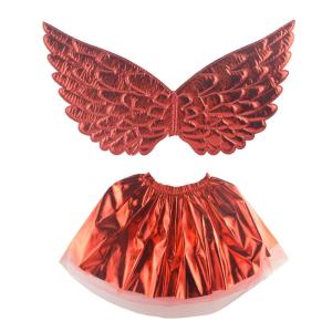China Red Kids Holiday Hair Accessories , Multifunctional Angel Dress Up wholesale