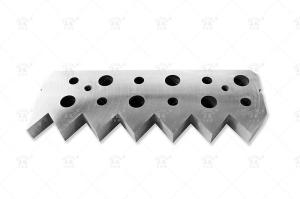 China D2 SKD11 Solid Double Shaft Shredder Blades Crusher Blade Knives wholesale