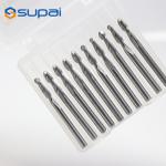 2 / 4 Flute Square Carbide End Mill , Solid Carbide Roughing End Mills
