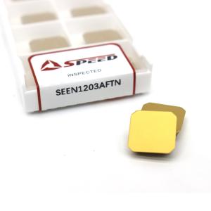 China Cnc Cutting Square Milling Inserts , Cemented Carbide Inserts wholesale