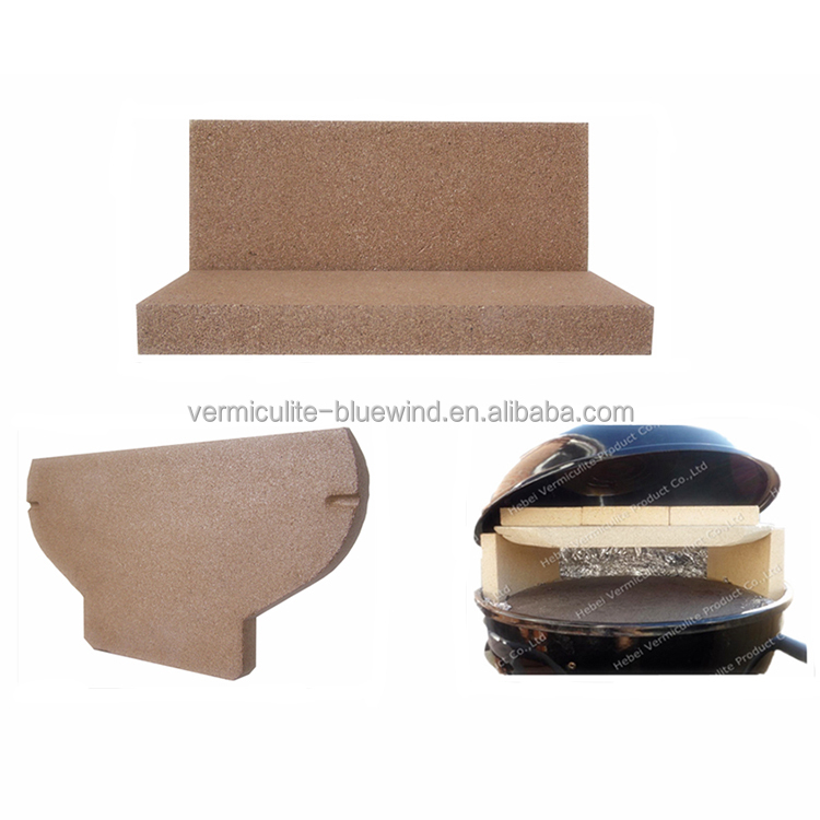 Customized lightweight cutting size vermiculite insulation fire board for steel structure fireproof cladding