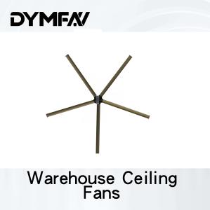 China Aluminium Big Blade Ceiling Fans Commercial Industrial HVLS Big Ceiling Fans For Warehouse wholesale
