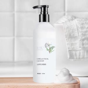 China ODM Camellia Facial Cleanser 350ml 100% Pure Deep Cleaning Moisturize Oil Control wholesale