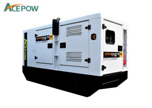 China Soundproof 106 KVA 85KW 240 Volt 3 Phase Generator wholesale