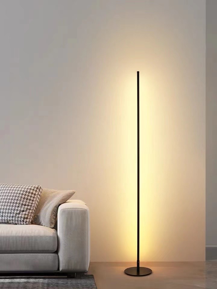 Hot Wholesale Colorful Remote Control Corner Led Floor Lamp For Home Bedroom