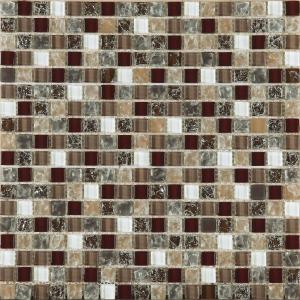 China Temperature Resistant Mosaic 4x4 4mm Rectangular Glass Bricks wholesale
