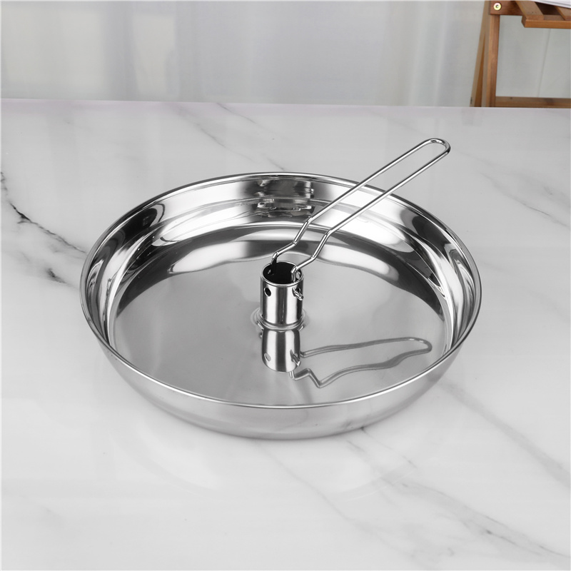Double Bottom Stackable Steamer Pot With Combination Cover