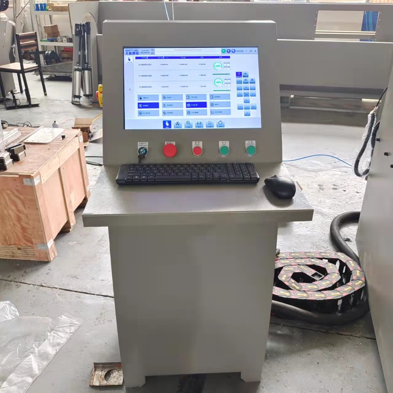 3 Axis Cnc Machining Center 3000mm Aluminium CNC Hole Drilling Machine