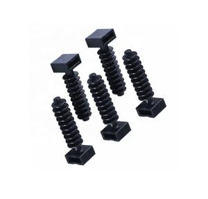 China Black Cable Tie Accessories 6mm PP / Nylon 66 Zip Tie Cable Holder wholesale