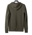 Solid Color Fitness Casual Full Face Zip Hoodie / Oversized Fleece Hoodie