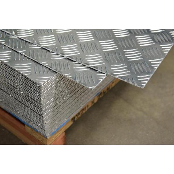 Jumbo Silver Aluminum Diamond Plate Flooring For Building Structure