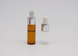 China Leak Proof 30ml E Liquid Calibrated Amber Glass Dropper Reusable wholesale