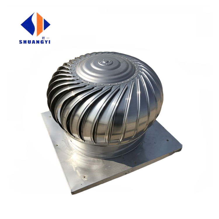 Energy Saving Wall Mounted Axial Flow Fan Driven By Air No Voltage for Industrial