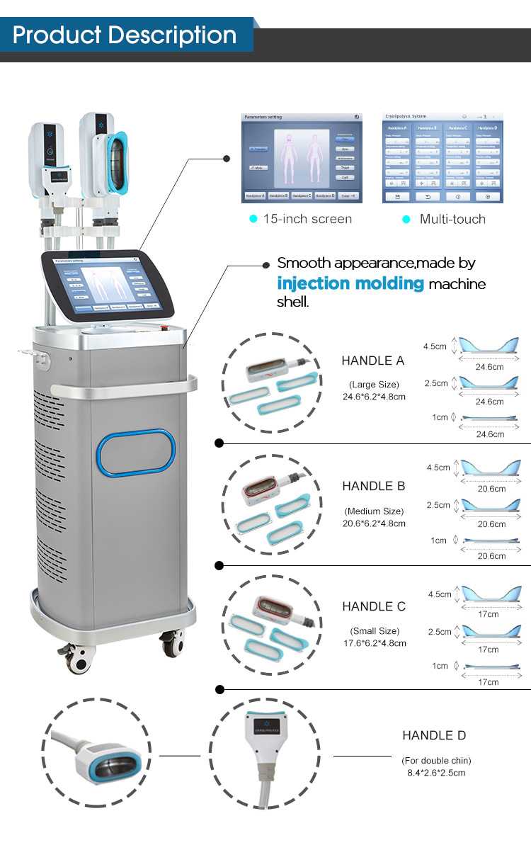 Multifunction Cryolipolysis Slimming Machine OEM ODM Cavitation Skin Tightening Machine