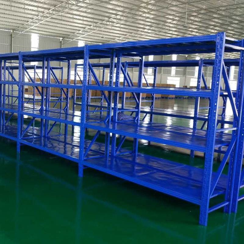 Q235B Commercial Storage Racks 450KG Light Duty Shelf Powder Coated