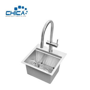 China Hot Sale Handmade House Single Bowl Kitchen Sinks Stainless Steel Kitchen Sinks wholesale