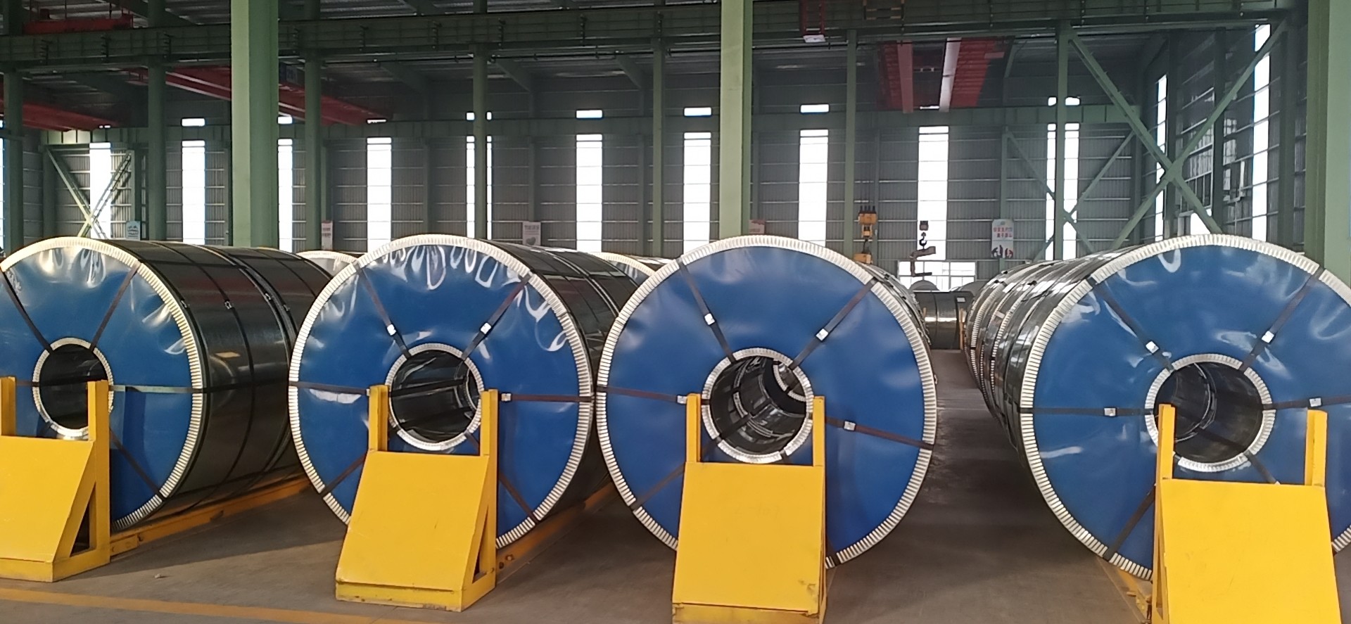 Id 610mm Cold Rolled Zn120g Galvanised Steel Strip For Roller Shutter Door