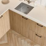 Wall Modern Kitchen Cabinet Villa Designs Simple Custom Luxury Wood Veneer