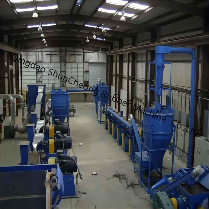 New Advanced Rubber Powder Manufacturing Machine Oversea Service