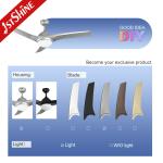 Warehouse Outdoor Air Cooling Fan 3 Blade Ceiling Fan With Light