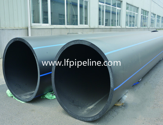 China PE80 PE100 110mm hdpe pipe pn16 for water supply wholesale