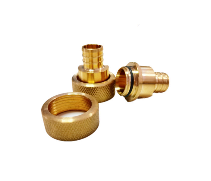 Round Head Lead Free Compression Fittings CNC Technics Non Rusting