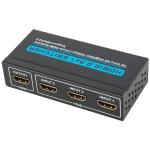 Black 150*64*25mm 60Hz 4x1 4k Hdmi Switcher