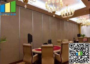 China Commercial Laminate Sliding Partition Walls Aluminum Acoustic Movable wholesale
