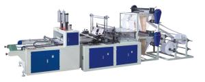 China Automatic Flat / Vest Bag Making Machines Double Layer Four Lines 1300KG wholesale