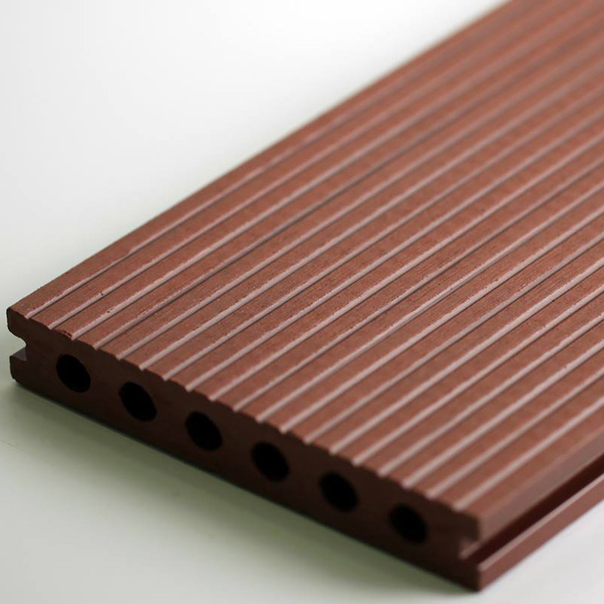 Residential WPC Floor Decking Embossed Recycled Wood Plastic Composite boards