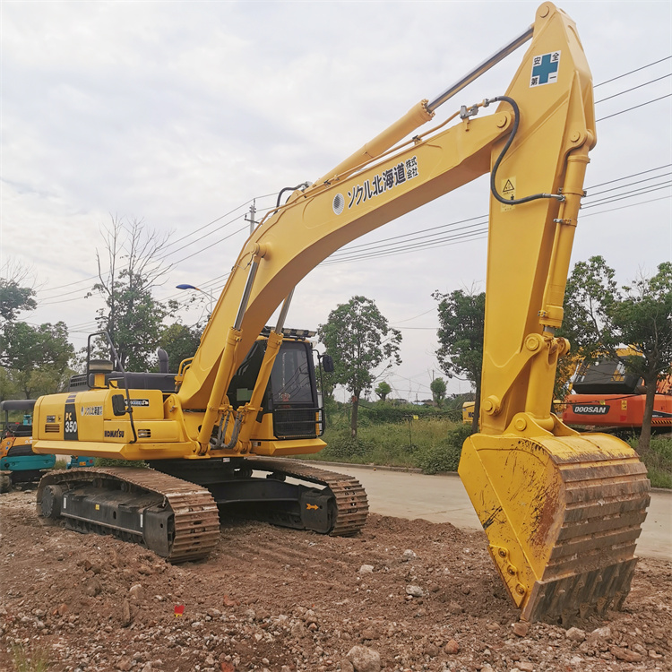 35 Ton Komatsu PC350 Crawler Excavator Original Hydraulic Valve and Pump Included
