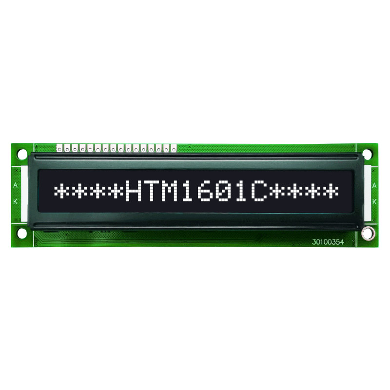 Monochrome Character LCD Module 1X16 With MCU Interface HTM1601C