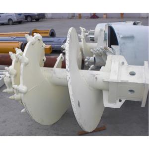 China Carbon Steel Rock Drilling Auger With Bullet Teeth , Rock Auger wholesale