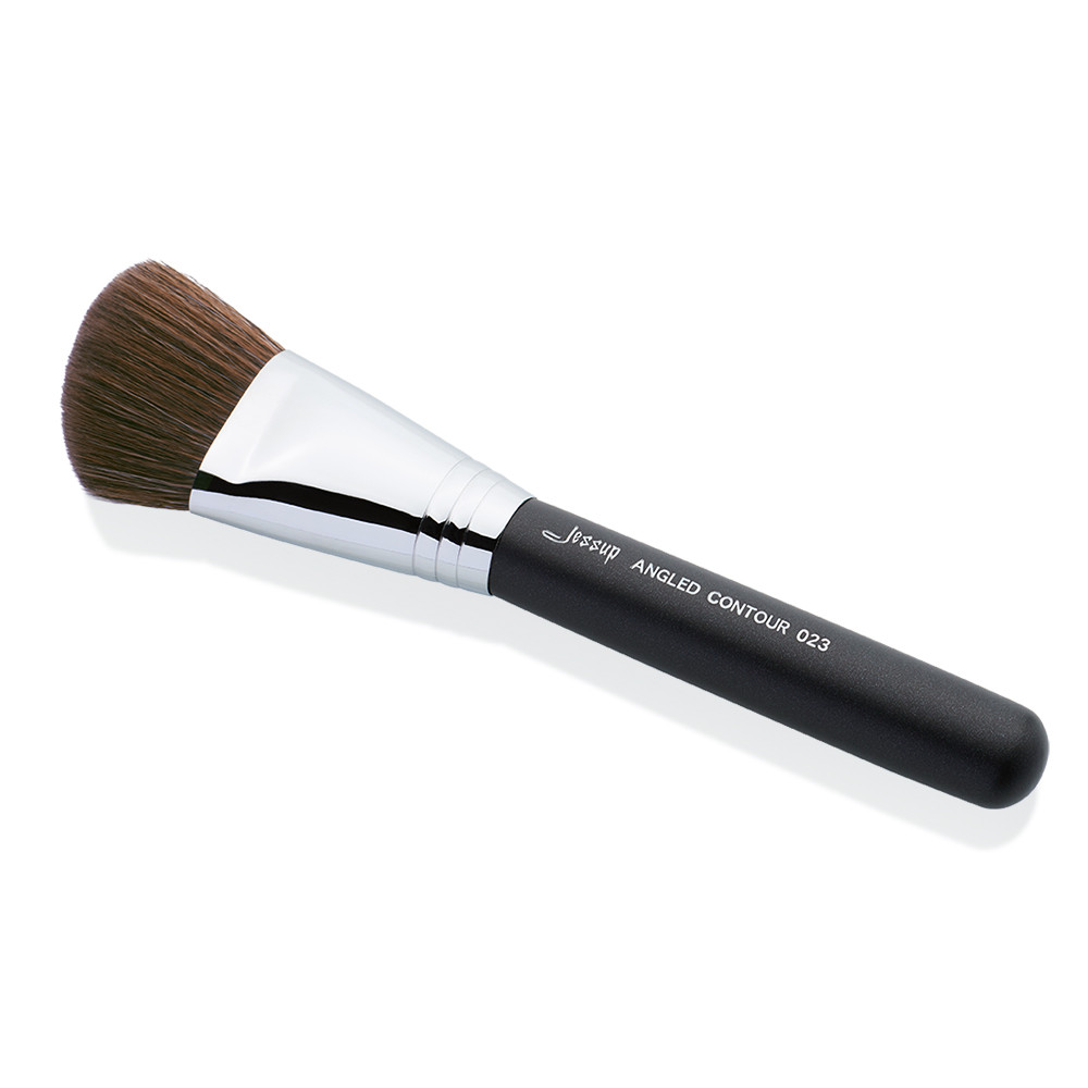 Jessup 17.0cm Synthetic Makeup Brushes Set no fading Angled Contour Brush