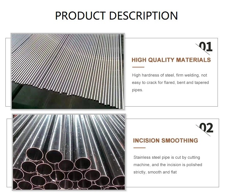 Precision 304 Stainless Steel Pipe 1.5*38 Mm Customized