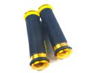 Aluminium Alloy Rubber Aftermarket Motorcycle Hand Grips Replacement B647 65